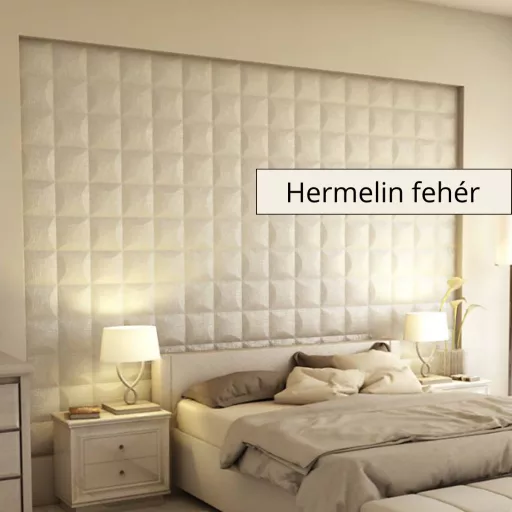 Blancas 3D falpanel 40x40cm - többféle színben