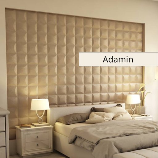 Blancas 3D falpanel 40x40cm - többféle színben