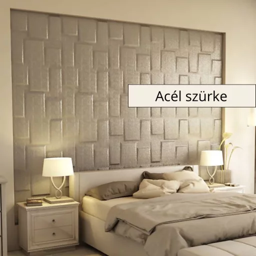 Bonete 3D falpanel 60x60 cm - többféle színben