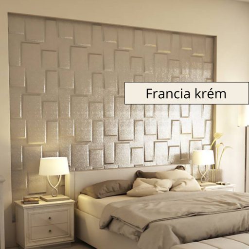 Bonete 3D falpanel 60x60 cm - többféle színben