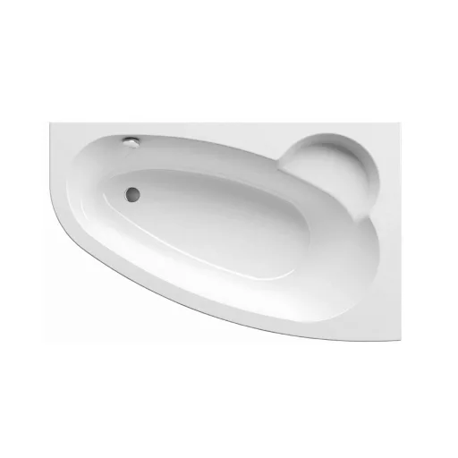 Asymmetric 160x105 akrilkád jobb (hófehér)