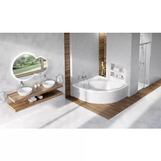 NewDay 140x140 akrilkád (hófehér)