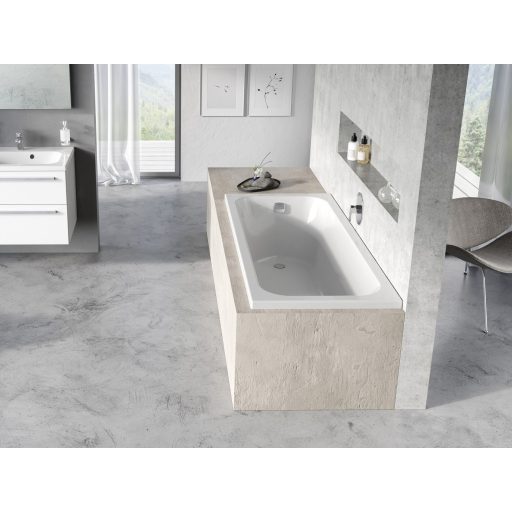 Chrome akrilkád 150x70 fehér