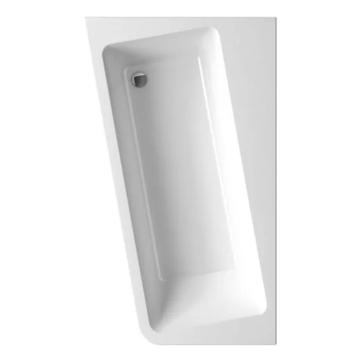 10° akrilkád 160x95 balos fehér