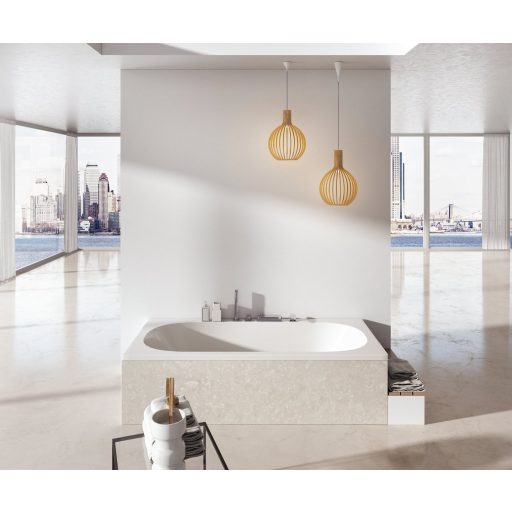 City 180 x 80 akrilkád fehér