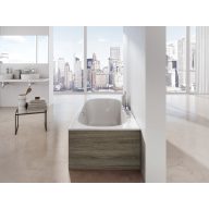 City Slim 180 x 80 akrilkád fehér