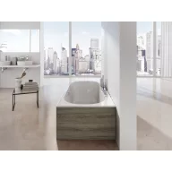 City Slim 180 x 80 akrilkád fehér