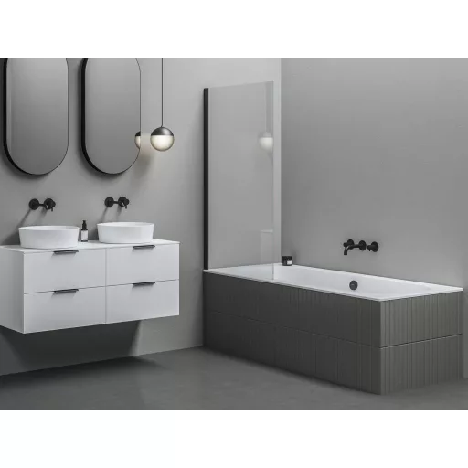 City Slim 180 x 80 akrilkád fehér