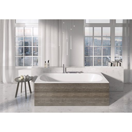 City Slim 180 x 80 akrilkád fehér