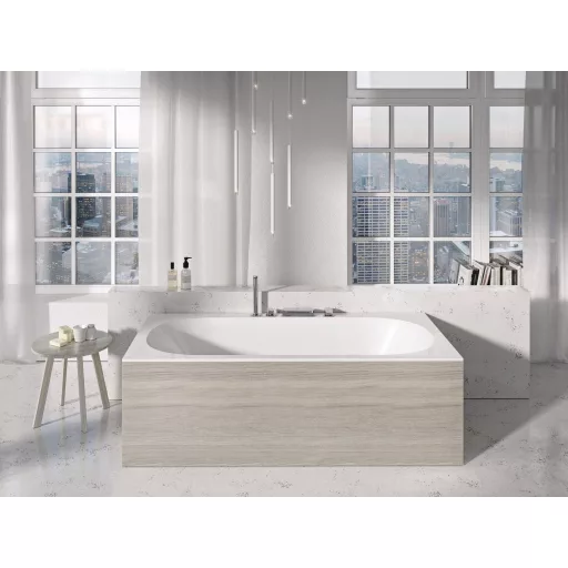 City Slim 180 x 80 akrilkád fehér