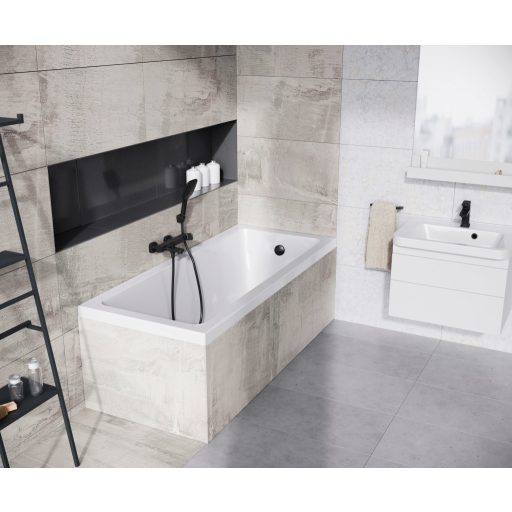 10° akrilkád 170x75 fehér