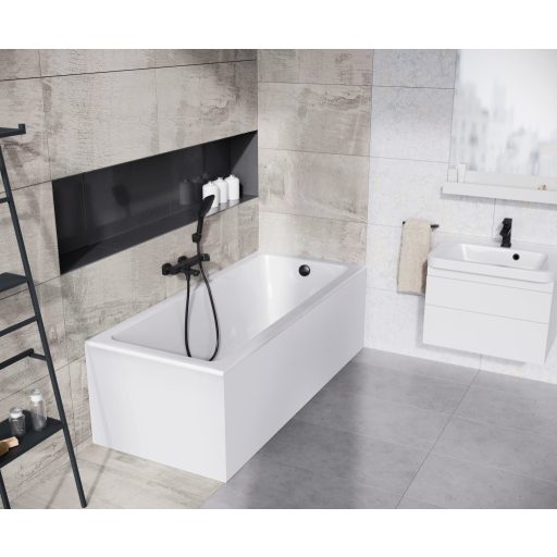 10° akrilkád Slim 170x75 fehér