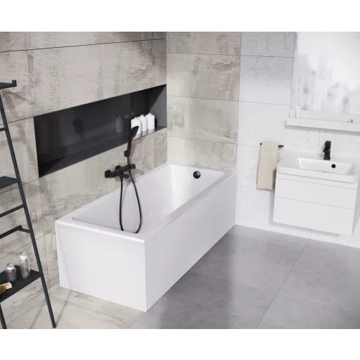 10° akrilkád Slim 170x75 fehér