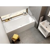 Campanula II 180x80 akrilkád fehér