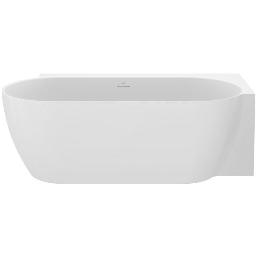 Freedom Corner II Tec 175x86 jobb, akrilkád, fehér, fehér/fekete/króm lefolyó