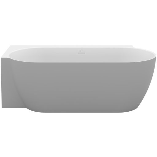 Freedom Corner II Tec 175x86 bal, akrilkád, Smoke Grey/fehér, fehér/fekete/króm lefolyó