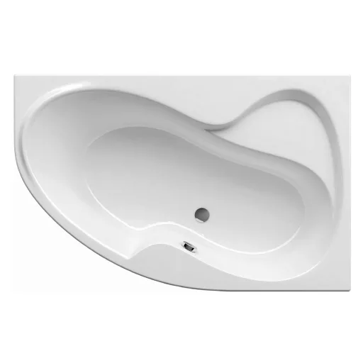 Rosa II 150x105 akrilkád  jobb (hófehér)