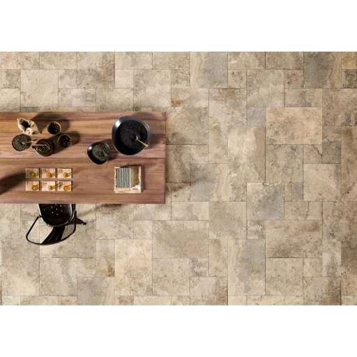 Codicer Crosscut Beige modular greslap - padlóburkolat 44x66 I.o.0,87m2/