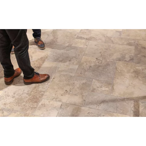 Codicer Crosscut Beige modular greslap - padlóburkolat 44x66 I.o.0,87m2/