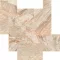 Codicer Oberon Sand modular greslap 44x66cm I.o. 0,78m2