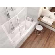 Vanda II 160x70 akrilkád fehér