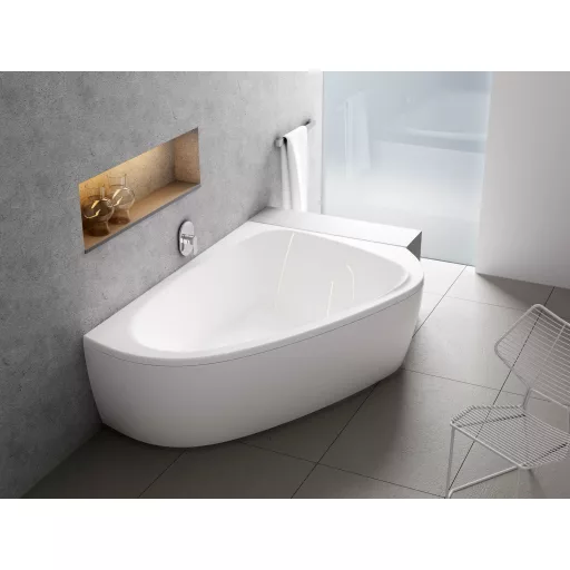 LoveStory II előlap 'A' jobb akrilkádhoz hófehér