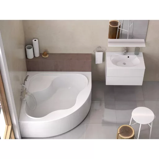 Gentiana, Newday előlap 'A' 140 cm akrilkádhoz (hófehér)