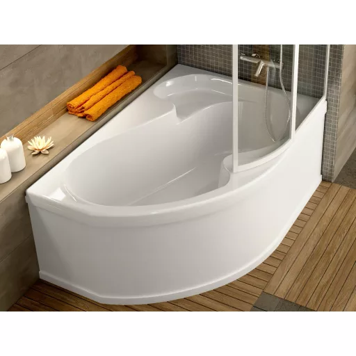 Rosa I előlap 'A' 140 cm akrilkádhoz (hófehér)