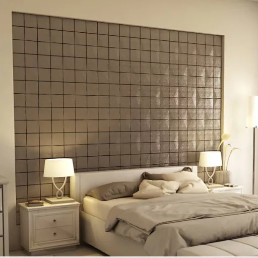 Cabaray 3D falpanel 40x40 cm - havanna barna