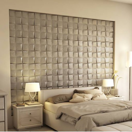 Camicero 3D falpanel - acél szürke