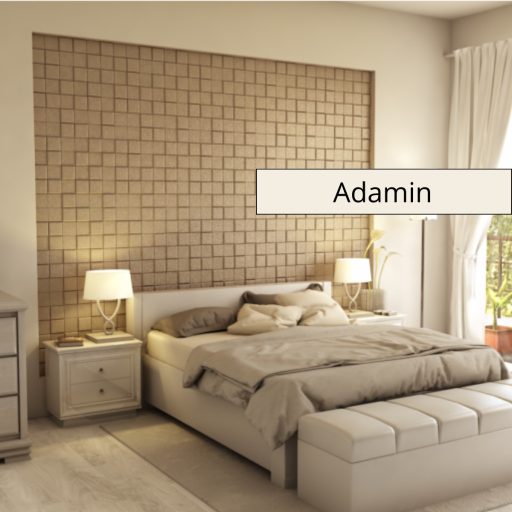 Collarada 3D falpanel 60x60cm - Adamin