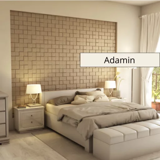Collarada 3D falpanel 60x60cm - Adamin