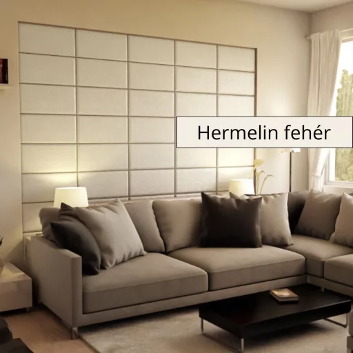 Cotomaxi 3D falpanel - Hermelin fehér