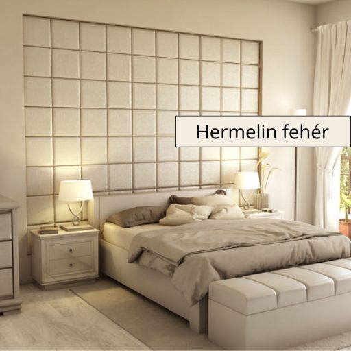 Cotomidi 3D falpanel -Hermelin fehér