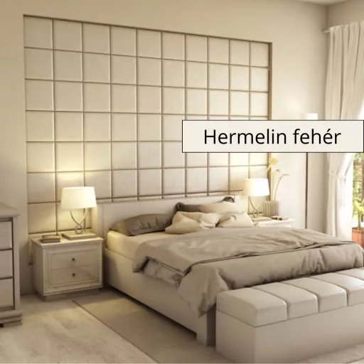 Cotomidi 3D falpanel -Hermelin fehér