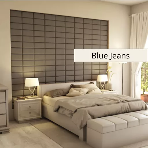 Cotomini 3D falpanel 30x15 cm -Blue Jeans