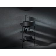 CS Yard 40 fürdőszobai bútor, matt fekete