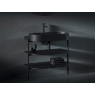 CS Yard 80 fürdőszobai bútor, matt fekete