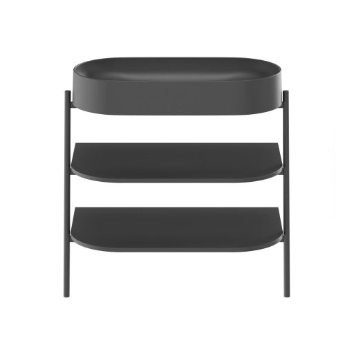 CS Yard 80 fürdőszobai bútor, matt fekete