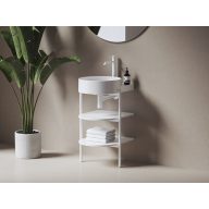 CS Yard 40 fürdőszobai bútor, matt fehér