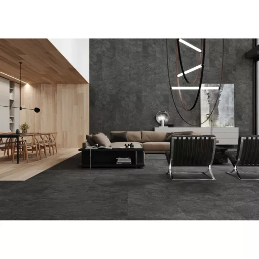 Zalakerámia CORE matt fekete padlóburkoló