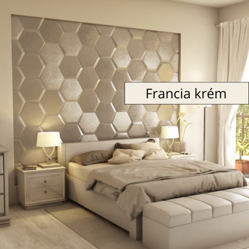 Estado 3D falpanel 40cm csúcsátmérő -Francia krém