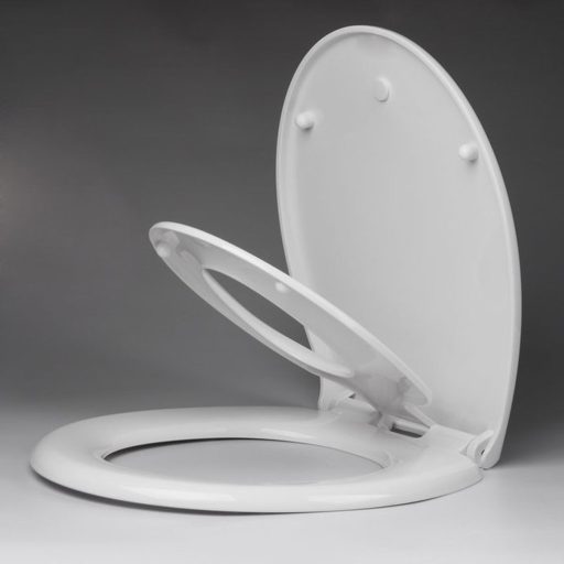 Sapho WC tető integrált gyerek betéttel 36,9x44,4 cm soft close (FS125)