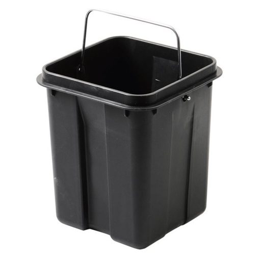 Sapho Simple Line szögletes szemetes fényes inox 6 literes (GAQ006)