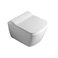 Sapho GLANC fali rimless WC, 37x51,5cm (GC321)