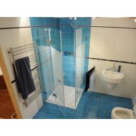   GlassLine GSDPS 80x80 bal zuhanykabin króm+matrix (beleértve G SET)