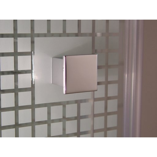 GlassLine GSDPS 80x80 bal zuhanykabin króm+matrix (beleértve G SET)