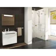 Brilliant BSD3 110 jobb zuhanyajtó króm+transparent+ B SET