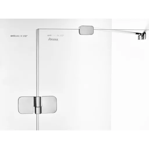 Brilliant BSD3 171,7 jobb zuhanyajtó króm+transparent+ B SET