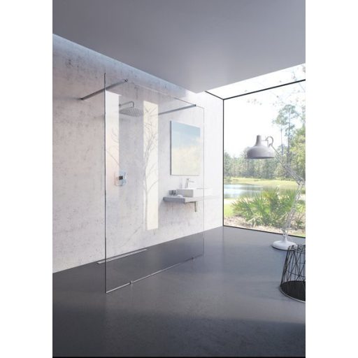 Walk-In Free Szett 150, zuhanykabin krómhatású+transparent